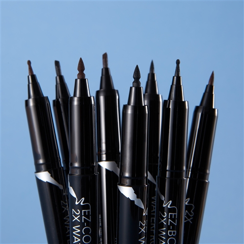 New Pen Shape Updated [PASSIONCAT] 2X WaterProof Pen Liner (Pen/Brush/EZ-Bong/EZ-Slant/EZ-Cone) (1:Black/2:Brown)