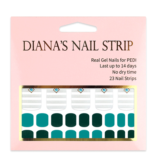 [Diana's Nail Strip] Pedi Sticker 1004