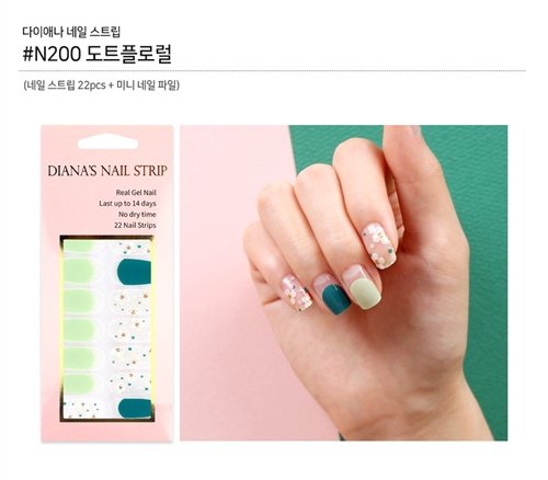 [Diana's Nail Strip] Nail Sticker 200