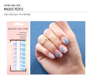 [Diana's Nail Strip] Nail Sticker 202