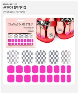 [Diana's Nail Strip] Pedi Sticker 1008
