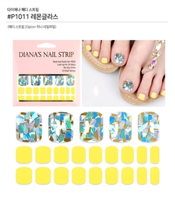 [Diana's Nail Strip] Pedi Sticker 1011
