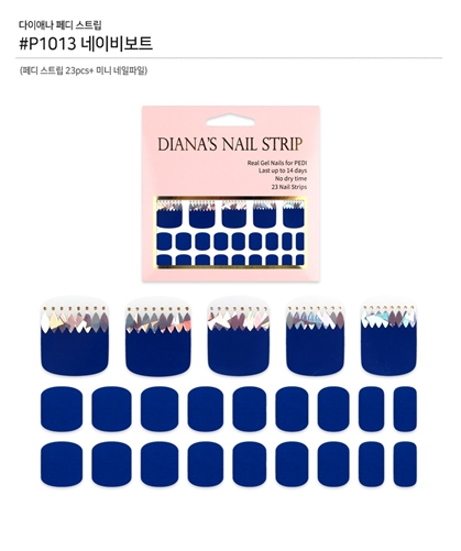 [Diana's Nail Strip] Pedi Sticker 1013