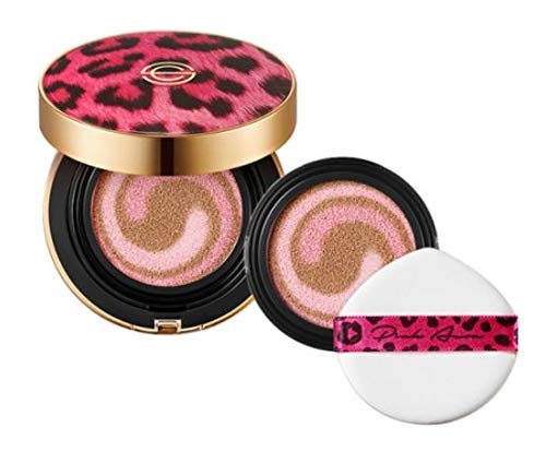 DPC PINK AURA CUSHION SA(Special Aura) S4 Leopard Edition Season4 (#21 Pink Beige) (Extra Refill)