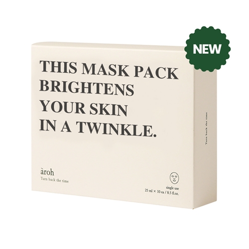 (2+1=3Boxes,30ea) aroh Probiotics Brightening Mask Pack (1Box=10ea)