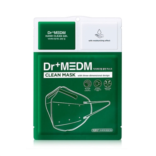 Dr+MEDM 3 Steps Mask 10ea (Black / White)