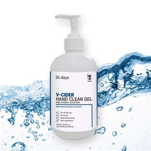 V-Cider Hand Clean Gel Sanitizer 500ml Made in Korea