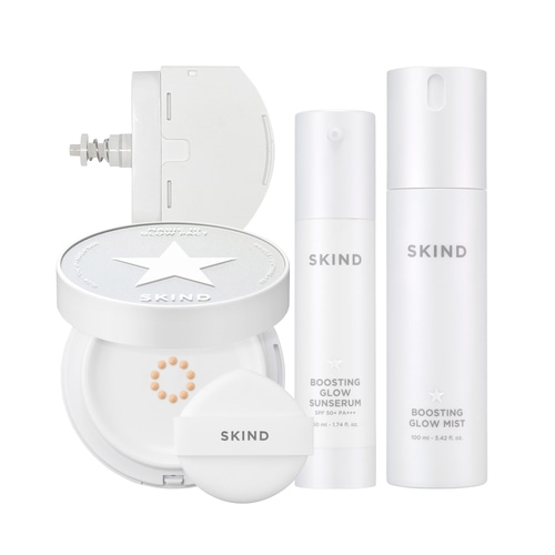 SKIND Set 1(Cushion+Refill+Mist+Sun Serum) (Star)