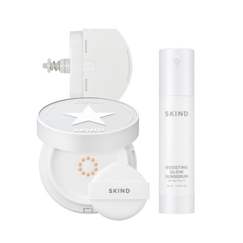 SKIND Set 4(Cushion+Refill+Sun Serum) (Star)