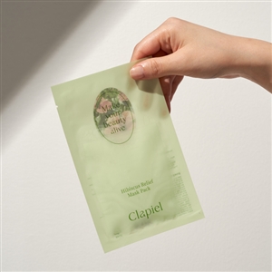 Clapiel Hibiscus Relief Mask Pack