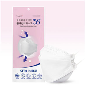 100pcs Clapiel KF94 Prevent Micro Dust Mask (FDA)