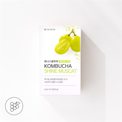 Beauness Kombucha Shine muskat flavor (5g*10packs)