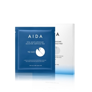 (1+1) AIDA Hyal Multi-Liposome Moisture Ampoule Pad To Go