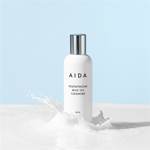 (1+1) AIDA Glutathione Milk Oil Cleanser 150g