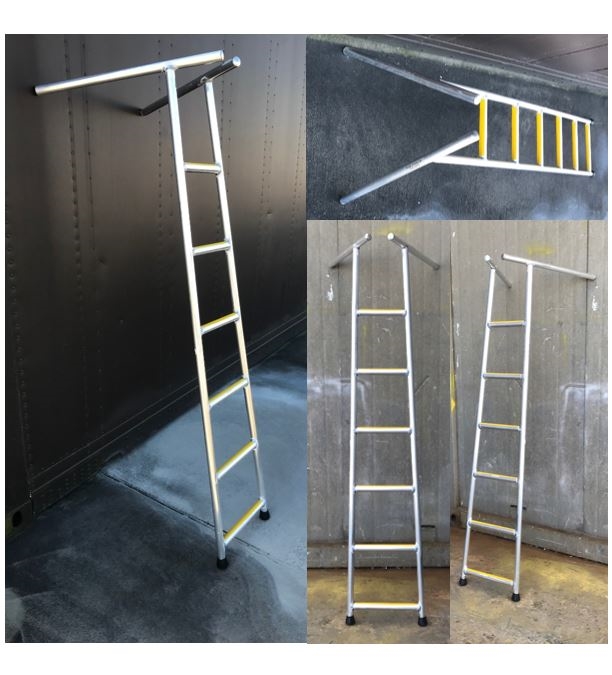 ALUMINUM TANK ENTRY LADDER