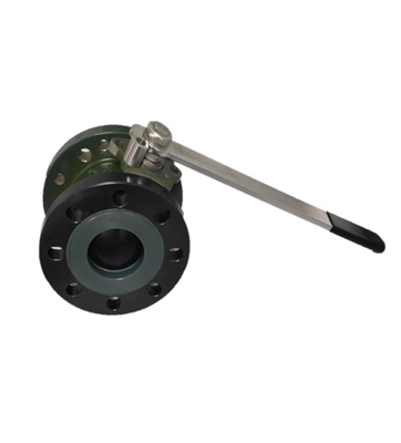 PEROLO DN80 ATCO BALL VALVE - HALAR COATED