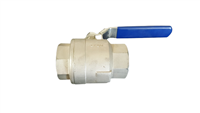 1-1/2" NPT INLINE BALL VALVE - 316SS - 2 PIECE