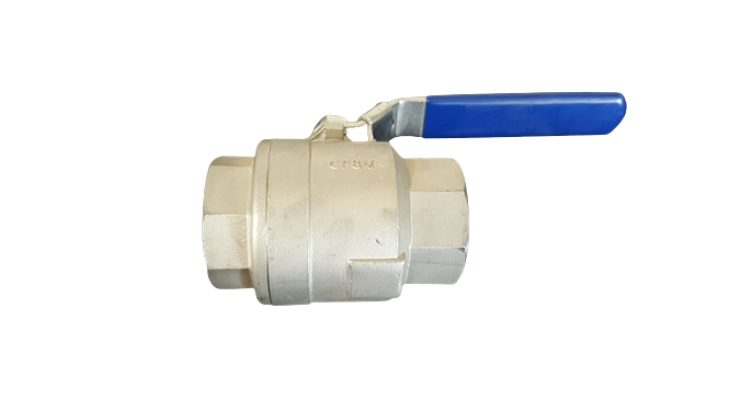 1-1/2" NPT INLINE BALL VALVE - 316SS - 2 PIECE