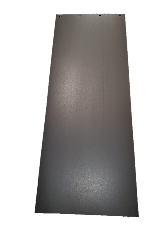 62" X 24" X 3/16" BLACK PLASTIC FENDER