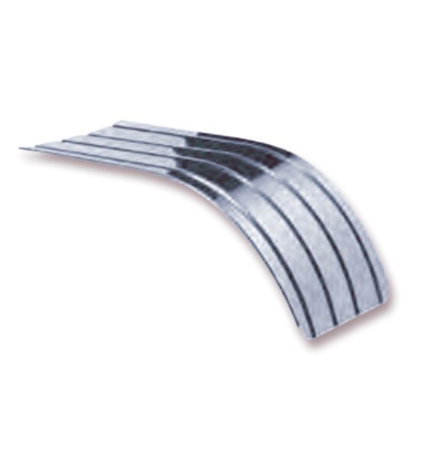 HALF-ROUND FENDER FOR SINGLE AXLE - AL