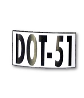 "DOT-51" DECAL