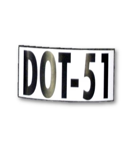 "DOT-51" DECAL