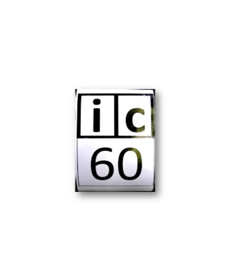 "IC 60" DECAL