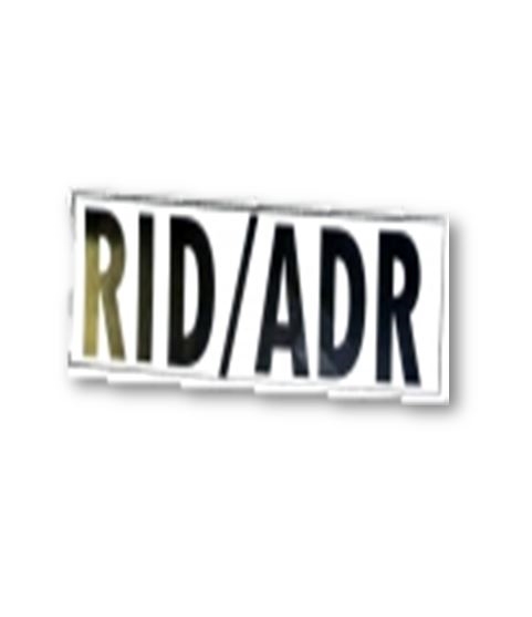 "RID/ADR" DECAL - 2" LETTERS