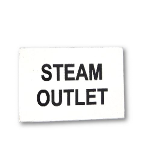 "STEAM OUTLET" DECAL
