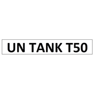 TANK T50 - 2" LETTERS