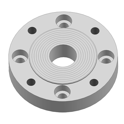 DN32 TO 1-1/2" AIRLINE BALL VALVE ADAPTER FLANGE - 316SS