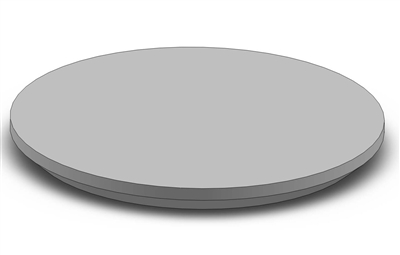 BLANKING PLATE FOR BOTTOM DISCHARGE PAD FLANGE