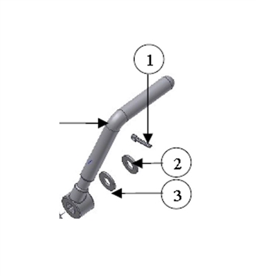 HANDLE KIT - PEROLO 3" NEATCO FOOT VALVE