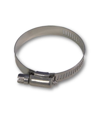 2" HOSE CLAMP - 1/2" THICK - DIAMETER RANGE: 1-5/16" X 2-1/4" - 304SS