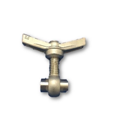 66MM SWINGBOLT ASSEMBLY - 19MM PIVOT PIN - SS