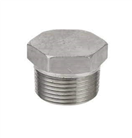 1-1/2" HEX PLUG - 150# - 316SS