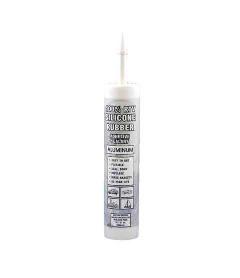 SILICONE CAULK - ALUMINUM