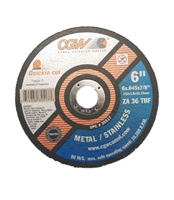 6" X 7/8" CUT OFF WHEEL - 0.045" THICK