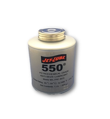 ANTI-SEIZE JET LUBE 550 FOR FASTENERS - PER BOTTLE