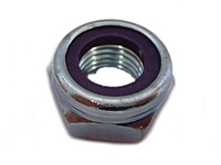 3/8-24 Nylon Insert Hex Lock Nut NE Light Hex Steel Zinc