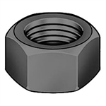 1/2-13  Finished Hex Nut Black Oxide [500 pieces]