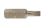 8F - 10R Slotted Insert Bit 1/4" Hex X 1-1/2" L 