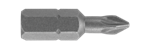 #1R Phillips Insert Bit 1/4" Hex X 1" L - Limited Clearance