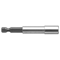 1/4" Hex For 1/4" Insert - 2-1/8" L Magnetic Power Bit Holder 