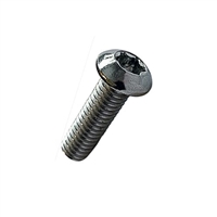 1/4-20 X 1/2 Six Lobe (Torx-Equivalent) Button Head Cap Screw Stainless Steel