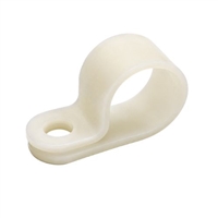 1-1/2 Bundle Diameter X .203 Hole Size X 1.19 Contact Length X 1/2 Wide Heavy Duty Cable Clamps Nylon