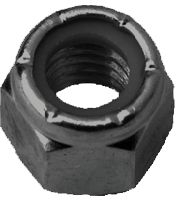 M3 X 0.5 Din 985 Nylon Insert Hex Lock Nut Stainless Steel