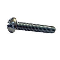 6-32 X 4 Combo (Slotted/Phillips) Round Machine Screw Steel Zinc