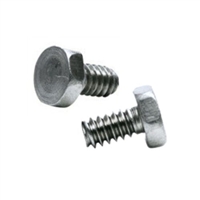 5-40 X 3/4 Hex Head Machine Screw Steel Zinc