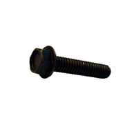 8-32 X 3/8 Indented Hex Washer Machine Screw Steel Black Oxide